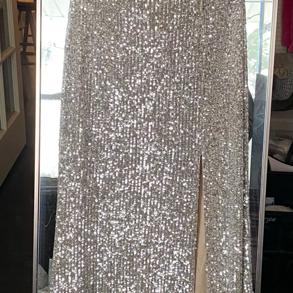 Stunning Lavish Lover Sequin Gown by Lulus - Picture 4 of 10